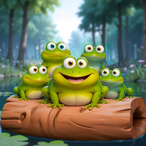 Five Little Speckled Frogs